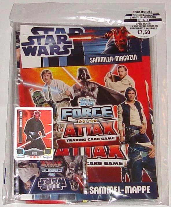 Topps Star Wars - Force Attax Movie Cards Starter (DE) 1 Topps Star Wars - Force Attax Movie Cards Starter (DE)