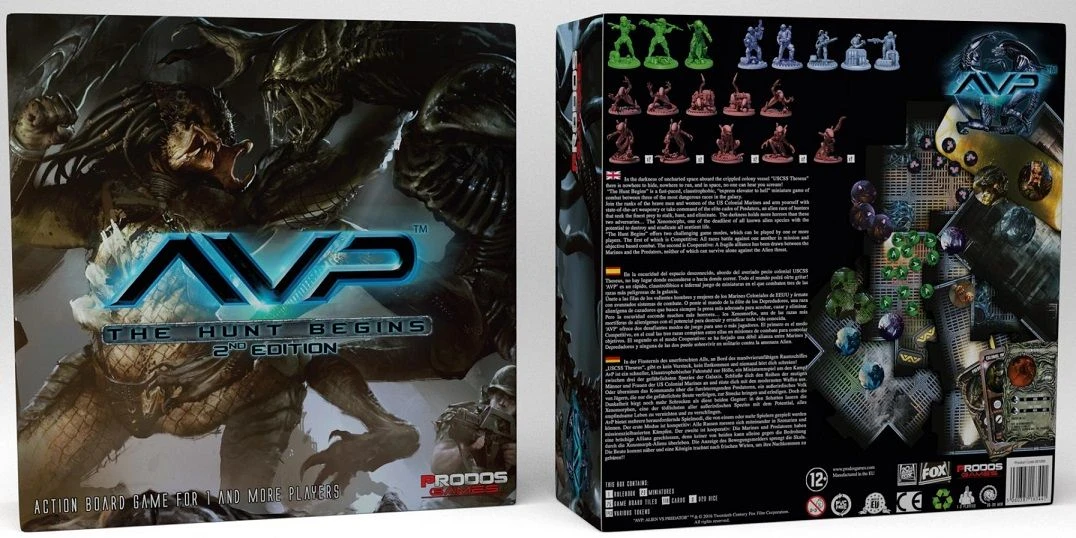 Diverse Alien Vs. Predator - The Hunt Begins 2nd Edition (DE/EN/SP) 1 Diverse Alien Vs. Predator - The Hunt Begins 2nd Edition (DE/EN/SP)