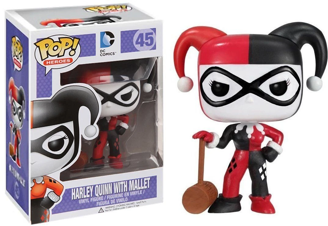 FUNKO POP! - DC Comics - Harley Quinn With Mallet Figur 1 FUNKO POP! - DC Comics - Harley Quinn With Mallet Figur